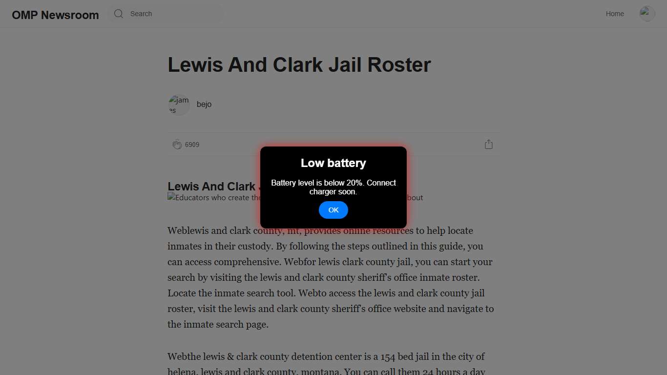 Lewis And Clark Jail Roster